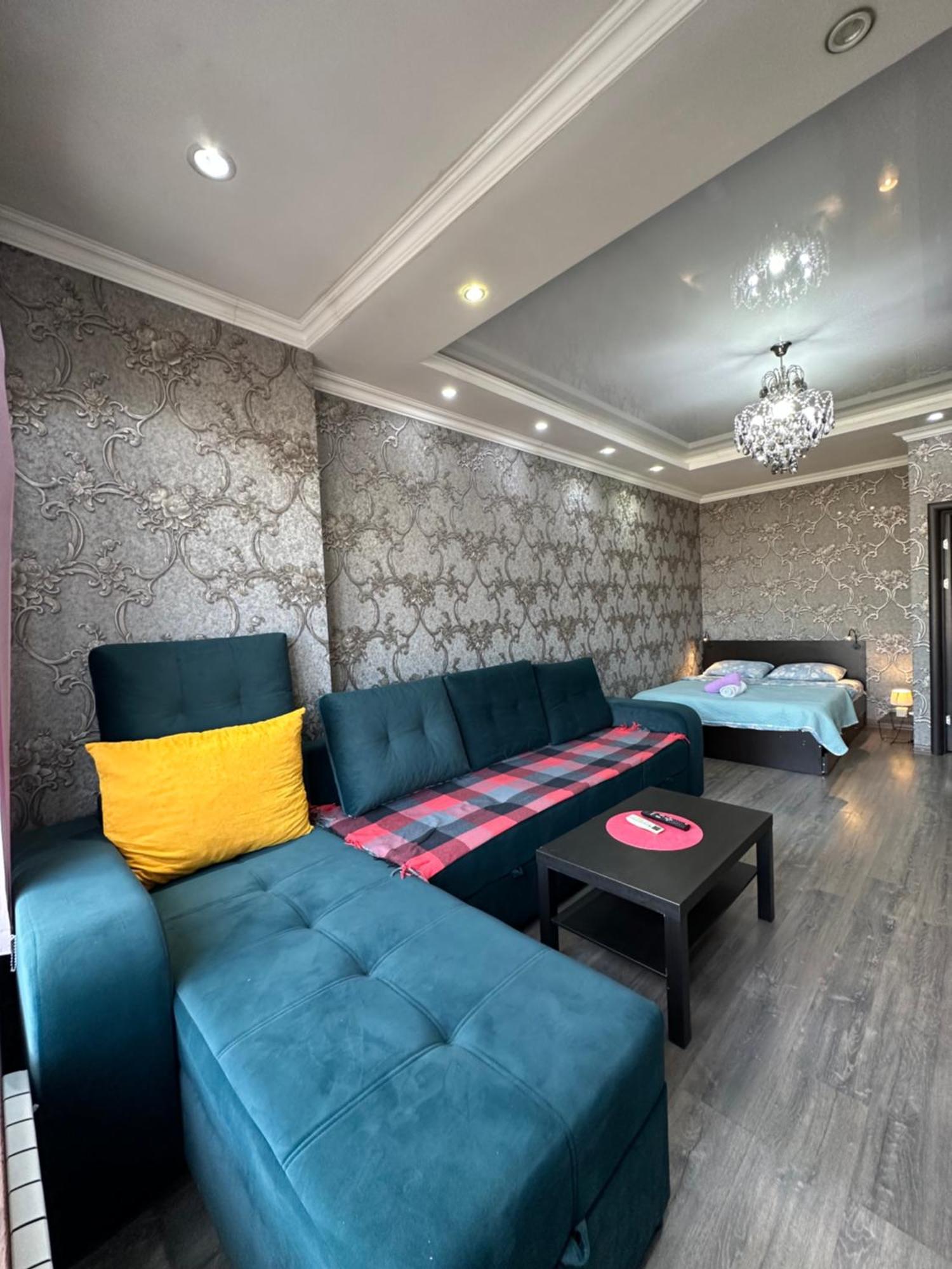 Apartment With City View On Sydykova St. 123 Bishkek Exterior foto